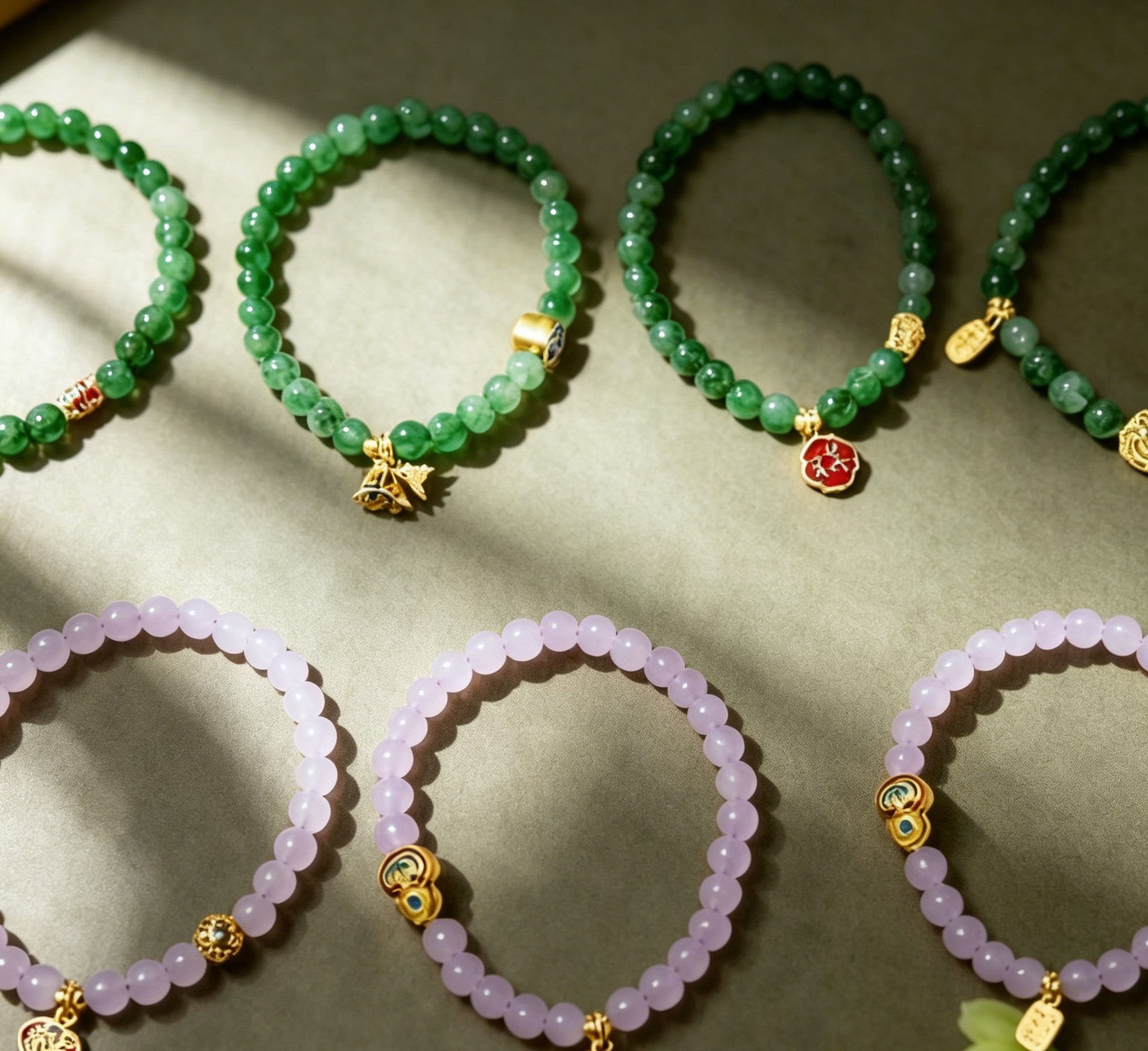 D215 Colorful Melody Bead Bracelet(Random style)